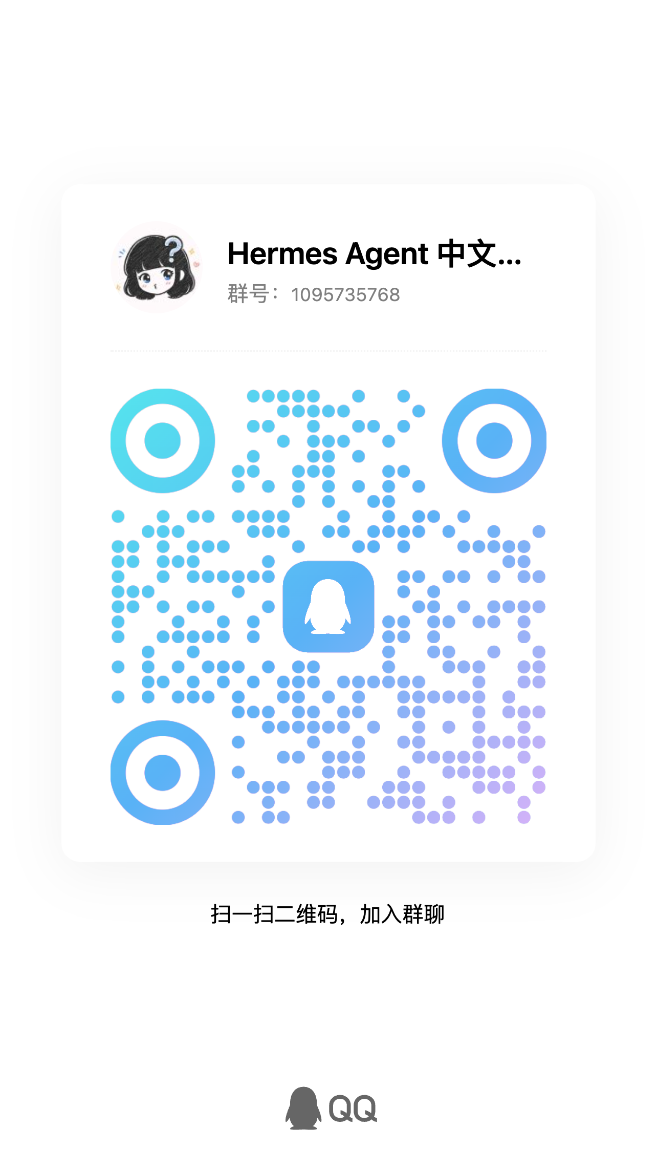 OpenHuman 中文社区 QQ 群二维码